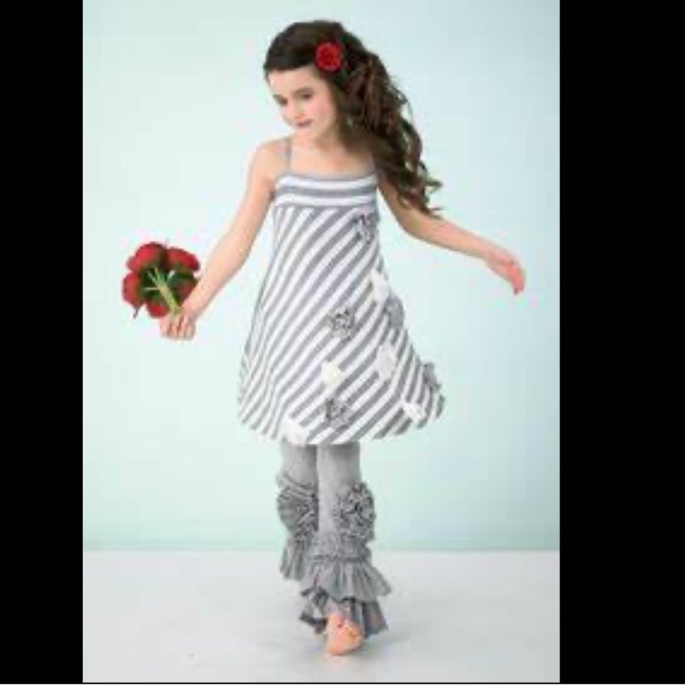 🤩 PIXIE GIRL BY VICKI SIGG BOUTIQUE  STRIPE POPPY MAXI